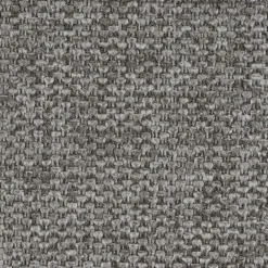 No name JOLIEN Lot de 2 chaises en tissu et métal pieds noirs