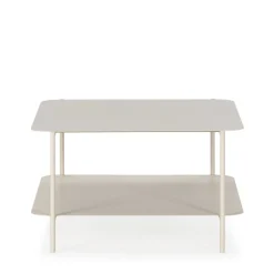 Drawer JUDITH Table basse en métal à double plateau