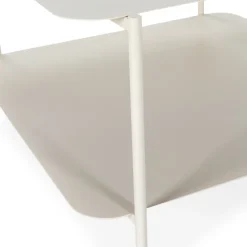 Drawer JUDITH Table basse en métal à double plateau