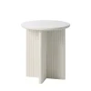 No name JURA Table d'appoint ronde en bois ø50cm