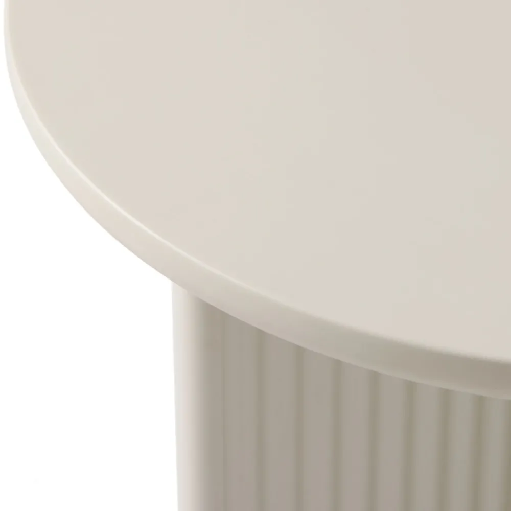 No name JURA Table d'appoint ronde en bois ø50cm