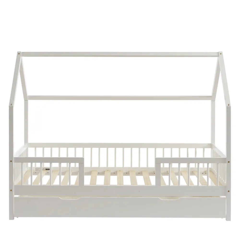 Enfant No name KABA Lit cabane enfant en bois 90x190cm