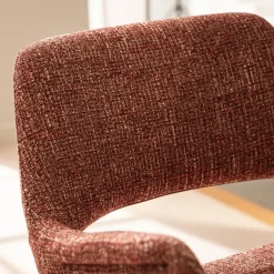 Drawer KENDO Chaise de bureau pivotante en tissu et métal