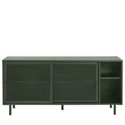 No name KISO Buffet 2 portes, 2 niches en métal L160cm