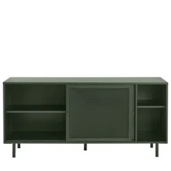 No name KISO Buffet 2 portes, 2 niches en métal L160cm