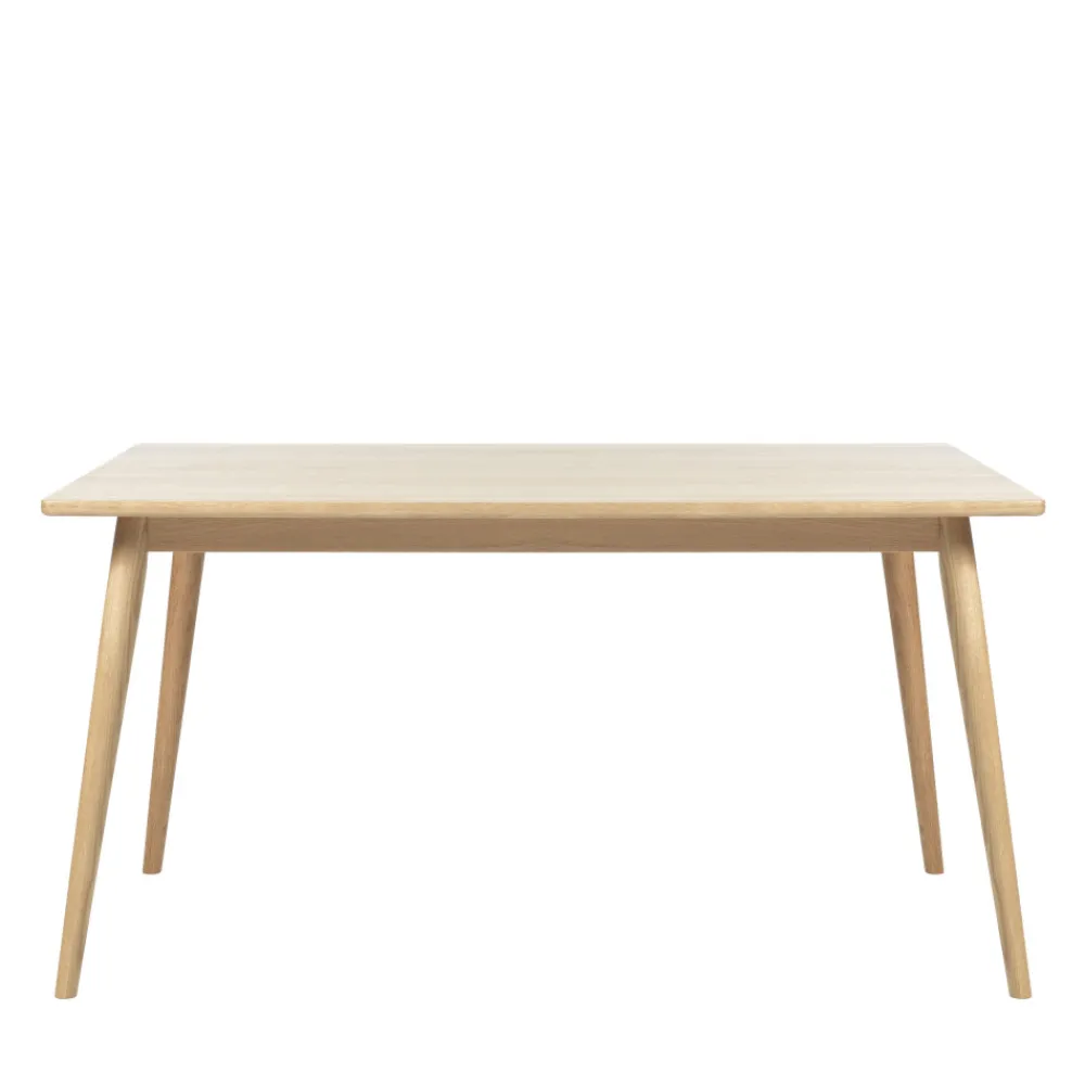 No name KIYO Table à manger extensible 4 à 10 personnes en bois 150-240x90cm