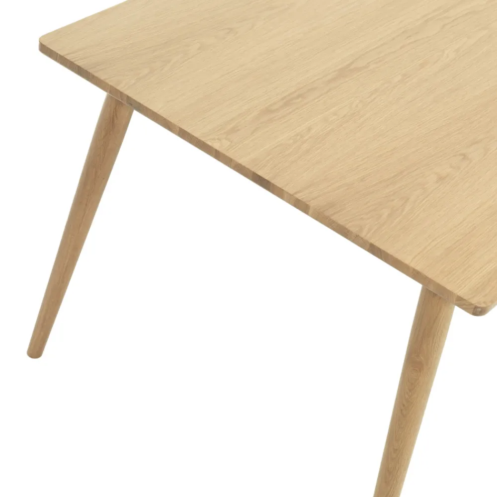No name KIYO Table à manger extensible 4 à 10 personnes en bois 150-240x90cm