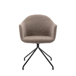 Drawer KOOIJ Chaise de bureau en tissu et métal