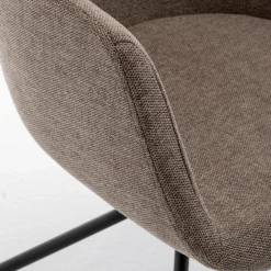 Drawer KOOIJ Chaise de bureau en tissu et métal