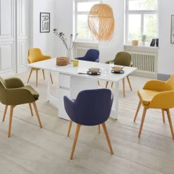 Woodman KUNGLA Table à manger pliable 2 personnes en bois