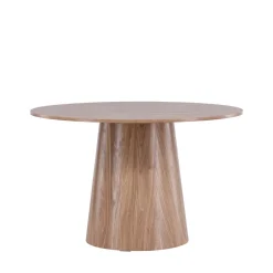 Venture Home LANZO Table à manger 4 personnes ronde en bois