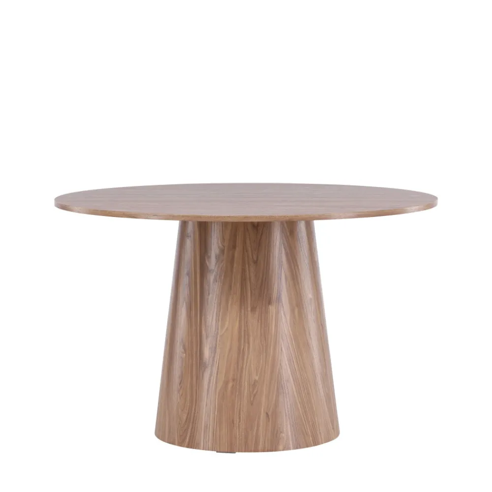 Venture Home LANZO Table à manger 4 personnes ronde en bois