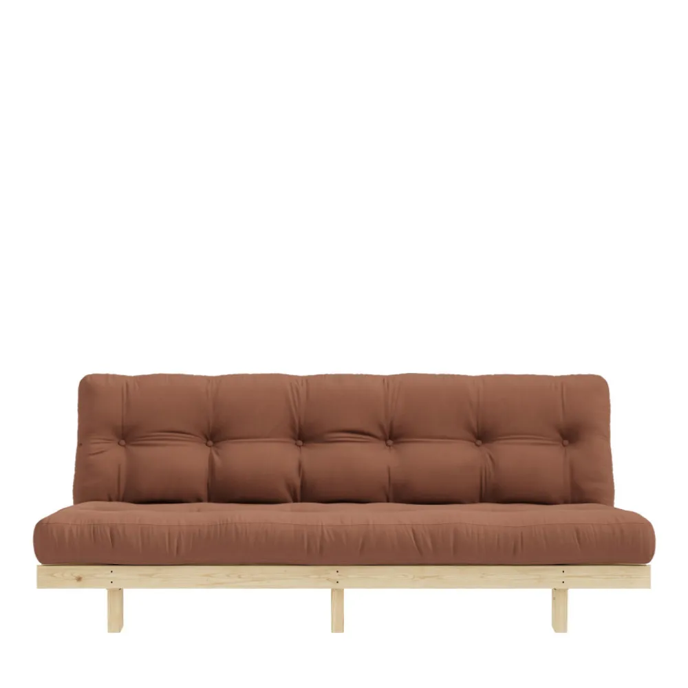 Karup Design LEAN Canapé convertible en bois naturel et tissu