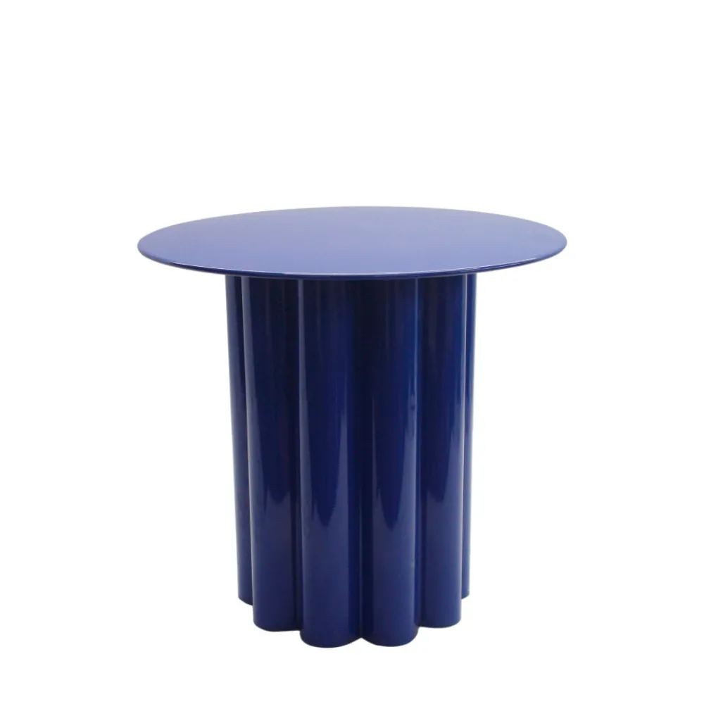 Drawer LEON Table d'appoint ronde en aluminium ø43cm