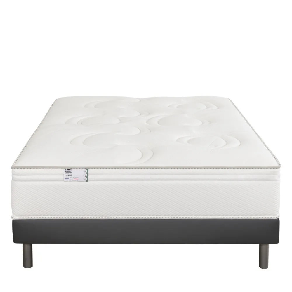 Simmons LIFE-R Matelas 100% ressorts, épaisseur 29cm, accueil équilibré