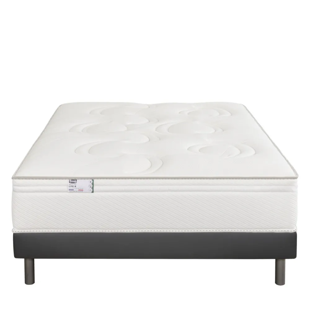 Simmons LIFE-R Matelas 100% ressorts, épaisseur 29cm, accueil équilibré