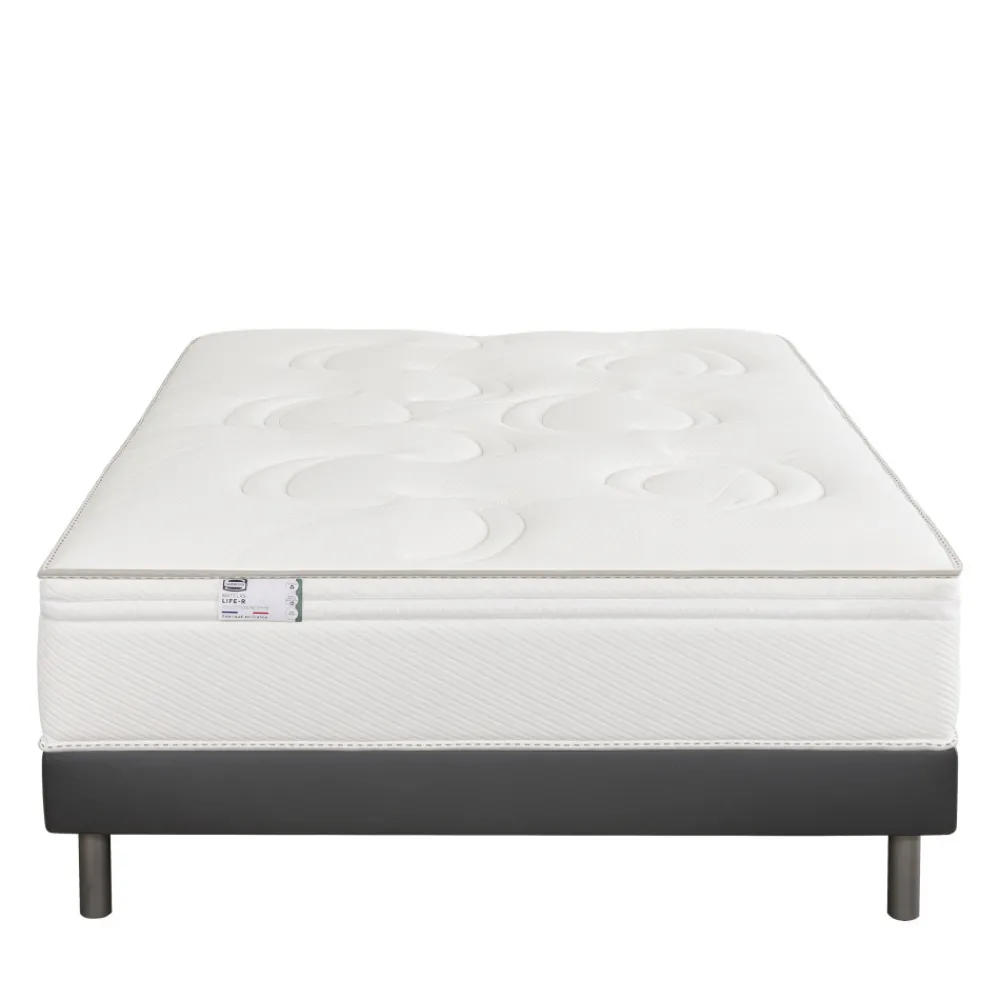 Simmons LIFE-R Matelas 100% ressorts, épaisseur 29cm, accueil équilibré