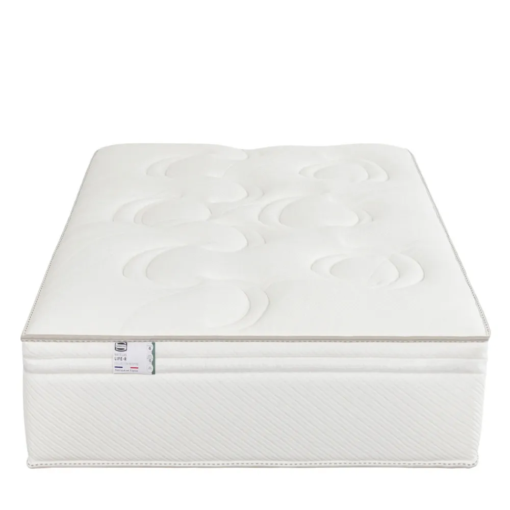 Simmons LIFE-R Matelas 100% ressorts, épaisseur 29cm, accueil équilibré