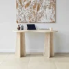 Drawer LINA Bureau effet travertin L120cm