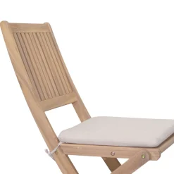 Drawer LINA Lot de 2 chaises pliantes de jardin en bois