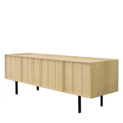 Drawer LINES Meuble TV 4 portes en bois L160cm