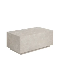 Drawer LIPANI Table basse effet marbre 90x50cm