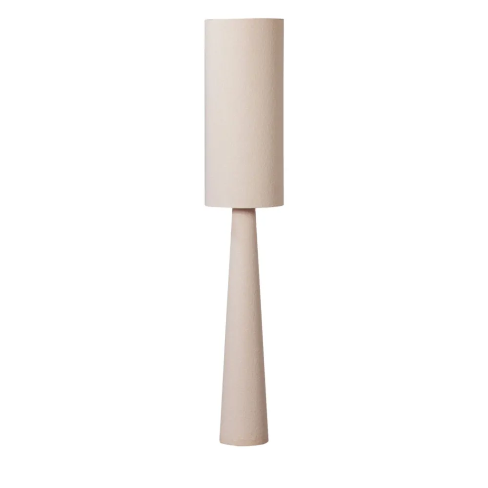 Woood LOFT Lampadaire en tissu bouclette H187cm