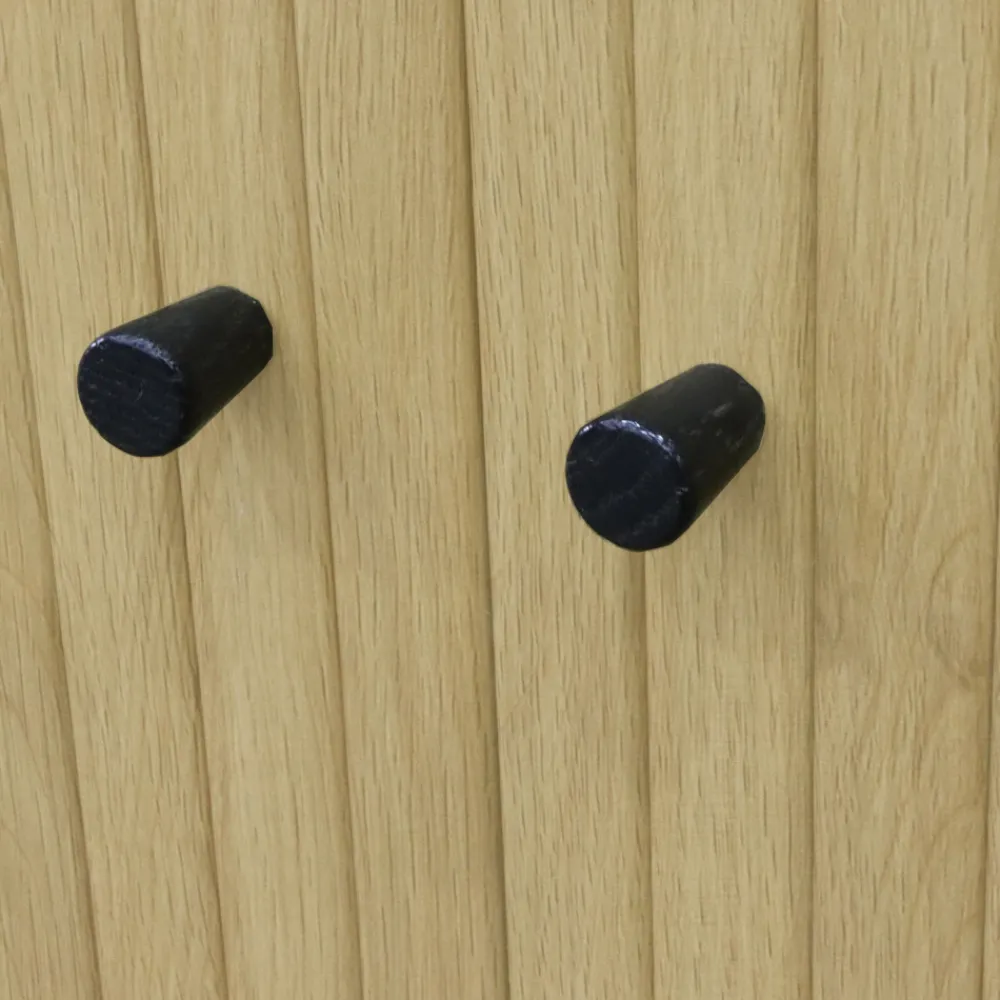 Drawer LUCIE Meuble tv aux portes coulissantes en bois et métal L150cm