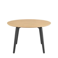 Drawer LUNKA Table à manger 4 personnes ronde en bois ø120cm