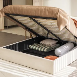 Drawer MAC BETH Lit coffre en tissu 160x200cm