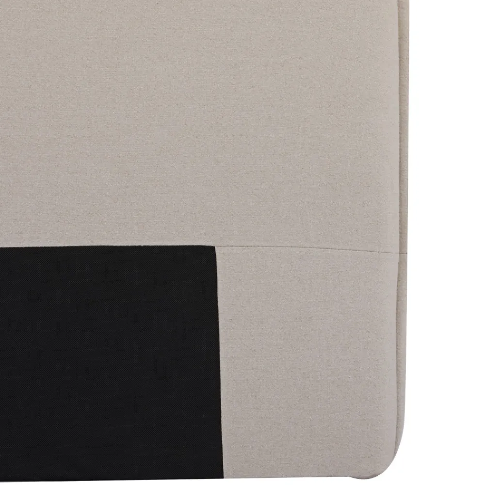 Drawer MACBETH Tête de lit en coton et lin L170cm