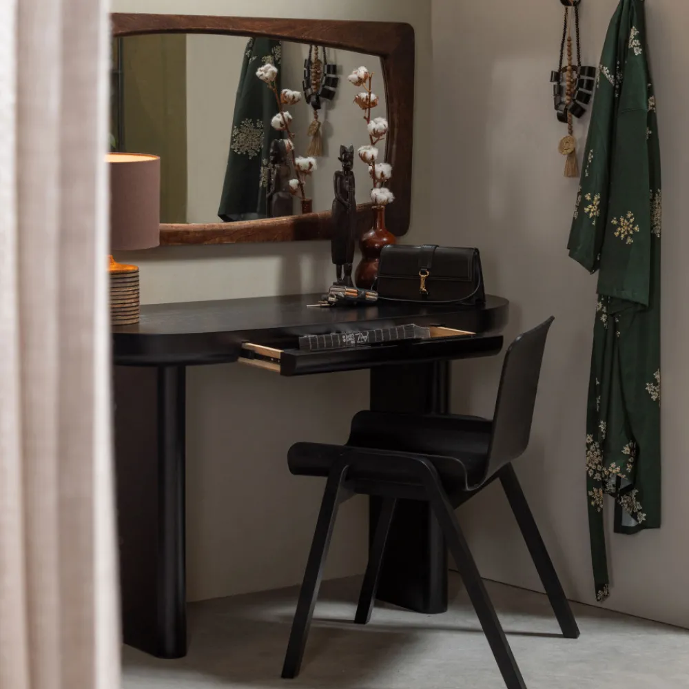 Woood MAEL Bureau 1 tiroir en bois L120cm