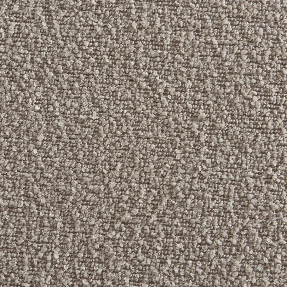 No name MANEL Lot de 2 tabourets de bar en tissu et métal H66cm