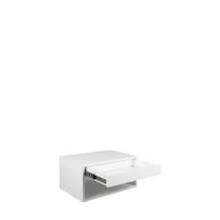 Drawer MANO Table de chevet murale 1 niche, 1 tiroir en bois