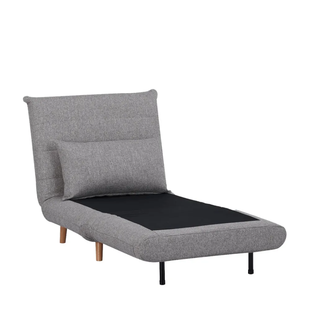 House Nordic MARLOW Fauteuil convertible en tissu et bois