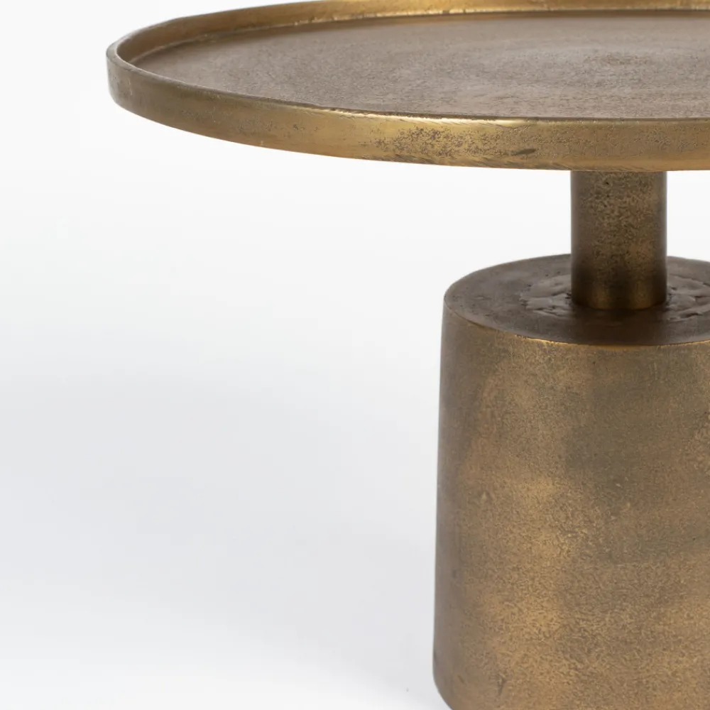 No name MASON Table basse ronde en métal ø60cm