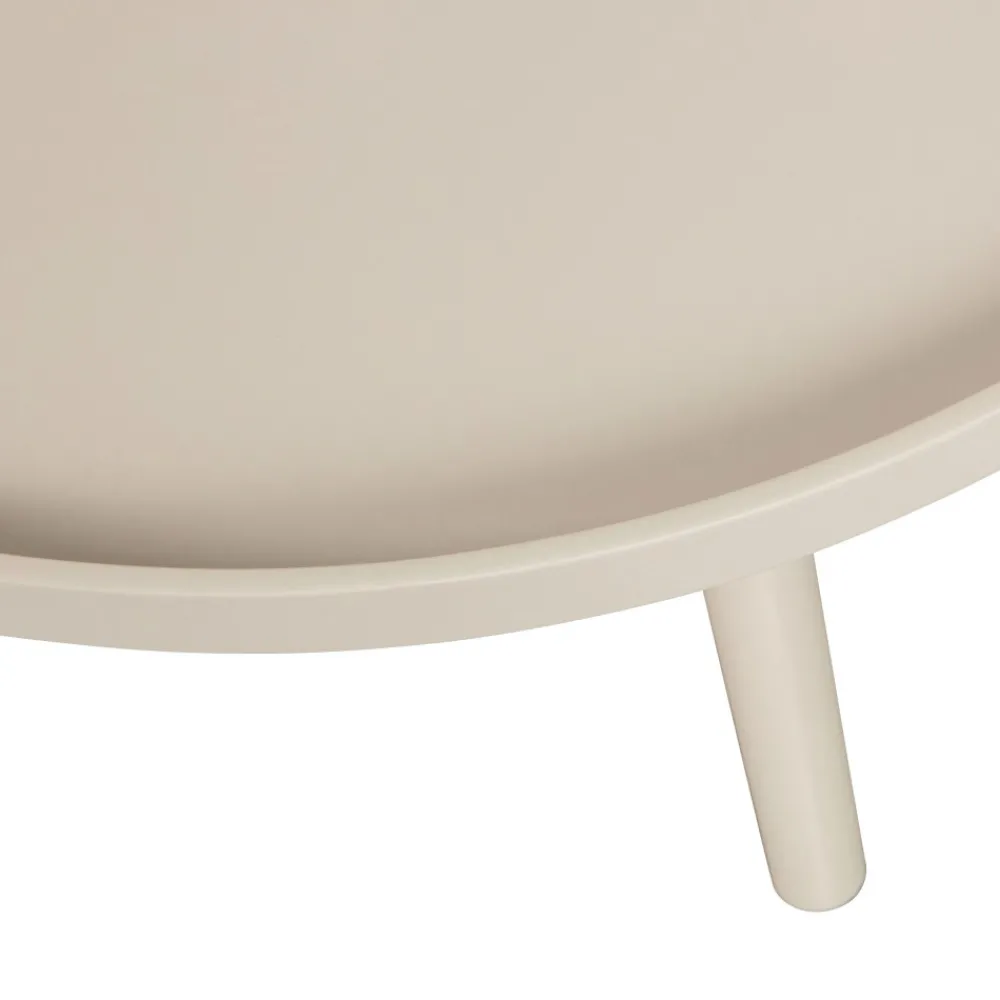 Woood MESA Table d'appoint ronde bois ø60cm