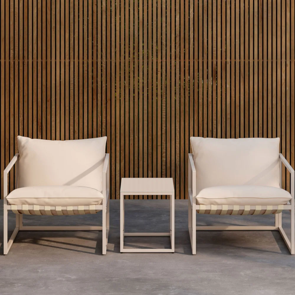 Venture Home MESSINA Salon de jardin 2 personnes en acier