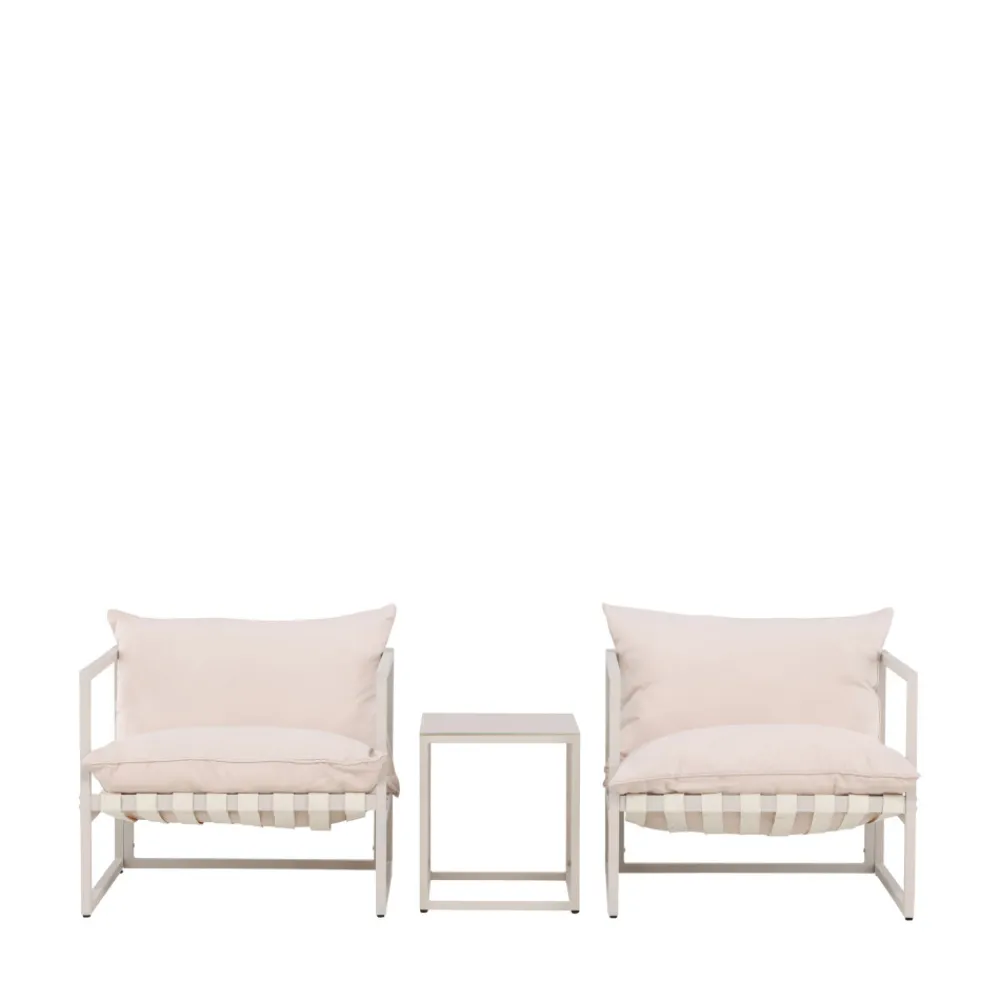 Venture Home MESSINA Salon de jardin 2 personnes en acier
