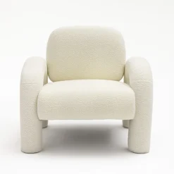 Drawer MIO Fauteuil en tissu bouclette