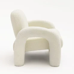 Drawer MIO Fauteuil en tissu bouclette