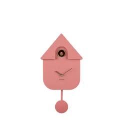 Karlsson MODERN CUCKOO ORO Horloge murale en métal avec coucou