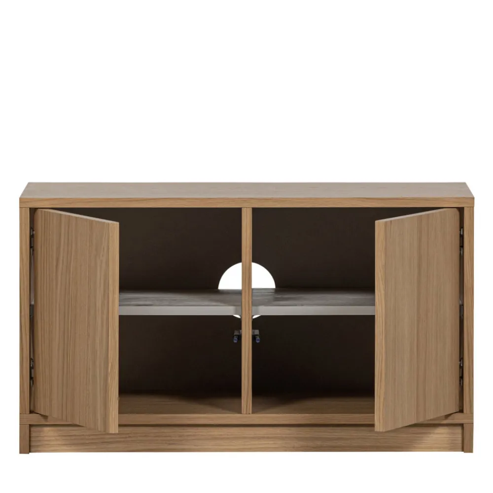 Vtwonen MODULAIR Meuble TV 2 portes en bois L77cm