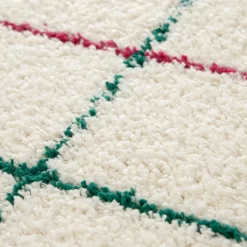 Drawer MOKA Tapis à motif quadrillage coloré