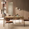 Drawer MONA Table à manger extensible 6 à 10 personnes en bois 160-205x90cm
