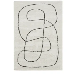 Drawer MONA Tapis contemporain à motif organique
