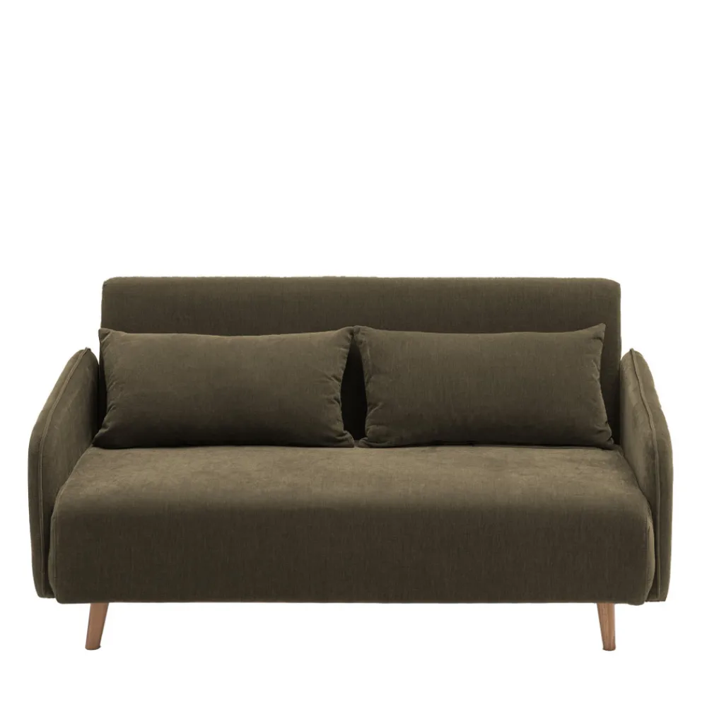Drawer MONICA Canapé convertible 2 places en tissu chenille L140cm