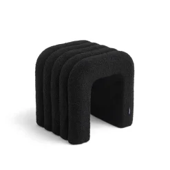 Drawer MUI Tabouret rembourré en tissu bouclette
