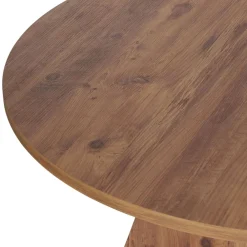 Drawer NARO Table à manger 4 personnes ronde en bois