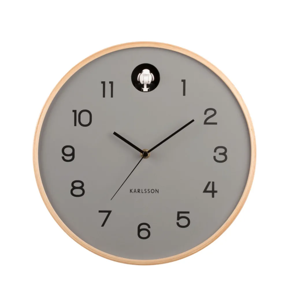 Karlsson NATURAL CUCKOO Horloge murale ronde ø31,5cm
